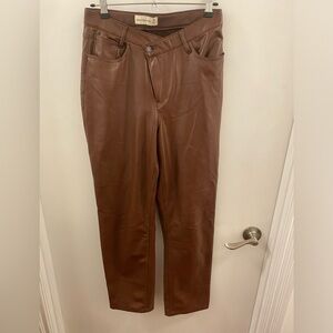 Abercrombie & Fitch Leather Pants
